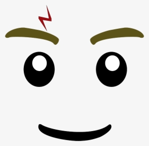 From Harry Potter, I Decided To Adapt The Character - Lego Face Decals Transparent #1704397