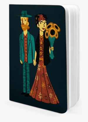 Dailyobjects Love Is Art Frida Kahlo And Van Gogh A5 #1704419