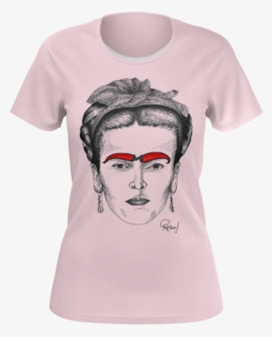 'frida Kahlo With Chilli Eyebrows' Tshirt - Illustration #1704502