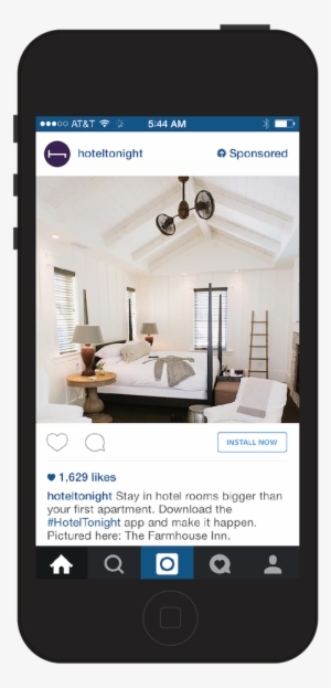 Ideally, You Don't Want Your Ad To Look Anything Like - Instagram App Download Ad #1704630