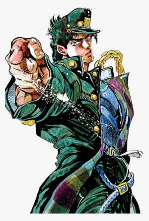 Reseña De Jojo's Bizarre Adventure Stardust Crusaders - Jojo's Bizarre Adventure Jotaro Pose #1704992