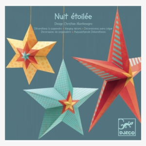 Djeco Hanging Stars Decoration - Djeco Christmas #1705242