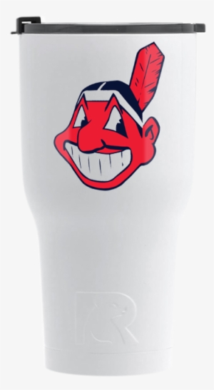 Tumbler White - Cleveland Indians Jpg #1705277