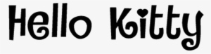 Hello Kitty Logo Font - Logo Hello Kitty Png #1705279