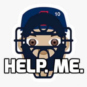 They Range From Yan Gomes, Whose Mouth Is Blocked By - Cleveland Indians Team Emoji #1705479