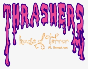 Thrasher Purple Logo Png #1705553