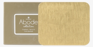 Ashdene Coasters Abode Gold Texture - Gold #1706357