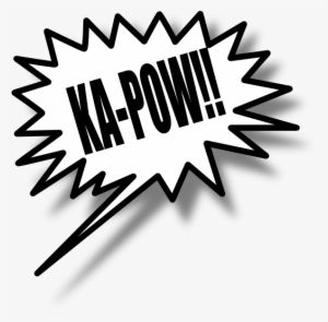 Comics Clipart Kapow - Star Burst Clip Art #1707155