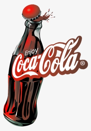 Coke No Background - Coca Cola Bottle Logo #1707239