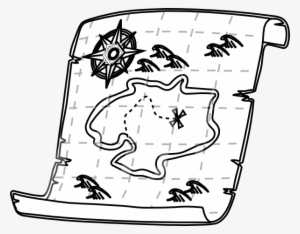 Bed - Clip Art Black And White Map #1707368