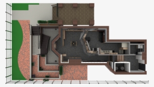 Top Full Landscape - Floor Plan #1707563