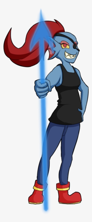 Png Royalty Free Stock By Pkmnmasterwheeler On Deviantart - Undyne Transparent #1707628