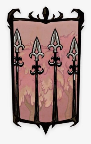 Pointed Fence Portrait Background - Sugarwood Tree Dont Starve #1707788