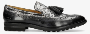 Loafers Eddy 16 Textile Glory London Fog Carbon - Slip-on Shoe #1708274