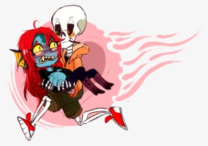 Pap & Undyne - Underswap Papyrus And Undyne #1708497
