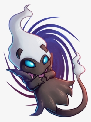 Request For @garethet Of A Cute Mew/darkrai Fusion - Cartoon #1708986