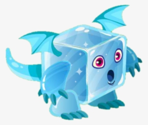Thumbnail For Version As Of - Dragon City Icecube Dragon #1709385