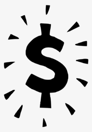 Picture - Dollar Sign Clip Art Black And White #1709685