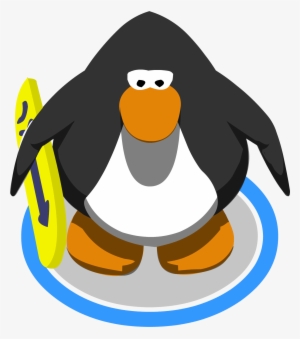 Yellow Arrow Wakeboard Ig - Red Penguin Club Penguin #1710019