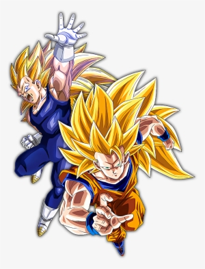 Ssj3 Goku And Vegeta - スーパー サイヤ 人 3 ベジータ #1710328