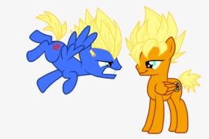 Goku Vegeta Majin Buu Trunks Gohan Cartoon Mammal Yellow - My Little Pony Vegeta #1710725