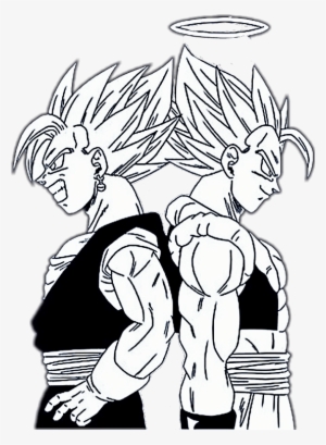 Report Abuse - Vegeta Vegetto And Goku #1710889