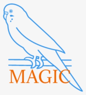 Parakeet Magic Parakeet Magic - Budgie Outline #1710966