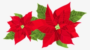Mistletoe Clipart - Poinsettia Clipart #1711020