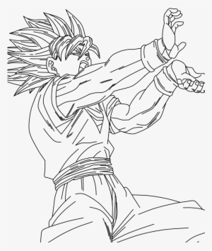 Goku And Vegeta Drawing At Getdrawings - Vegeta Super Saiyan Drawing ...