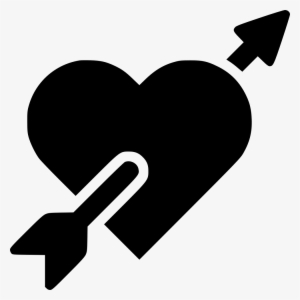 Heart Pierced By Arrow Comments - Portable Network Graphics #1711329