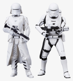 First Order Snowtrooper & Flametrooper 2-pack Figure - Star Wars Force Awakens: First Order Snowtrooper #1711597