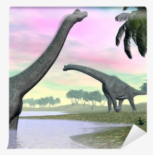Brachiosaurus Dinosaurs In Nature - Argentinosaurus Taller Than A Brachiosaurus #1712383