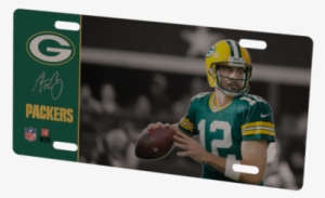 Green Bay Packers Aaron Rodgers Metal Photo - Green Bay Packers #1712698