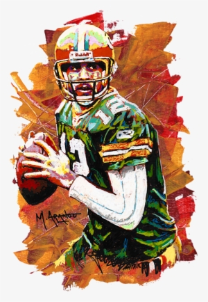 Bleed Area May Not Be Visible - Aaron Rodgers #1712813