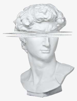 Aesthetic Roman Statue Png - Vaporwave Statue Png #1713171