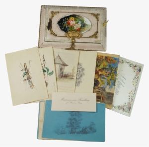 19th Century German Album Amicorum Friendship Album - Paper #1713690