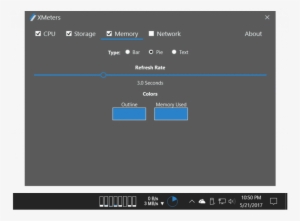 Windows Xp Taskbar Png Vector Freeuse Library - Taskbar System Stats For Windows #1713926