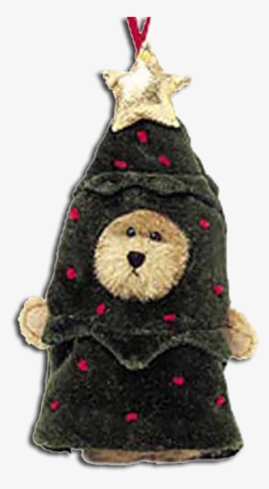 Boyds Plush Hanging Ornament Lil' Frazier Teddy Bear - Christmas Tree #1714769