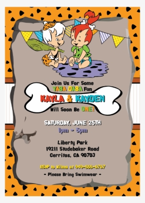 Pebbles - Free Flintstones Invitation Template #1715120 Pebbles - Free Flintstones Invitation Template #1715120