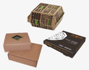 Food Packaging - Take Away Burger Boxes #1715210