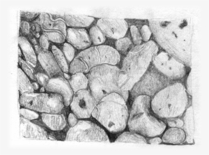 Pebbles A Truly Stunning Piece Of Year 5 Drawing - Observational Rock Drawing #1715286