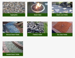 Decorative Pebbles - Black Mexican Beach Pebbles #1715424