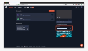 Time To Copy That Stream Key From The Restream Dashboard - Quotation #1715722