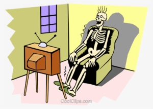 Scary Ghost Royalty Free Vector Clip Art Illustration - Cartoon #1715803