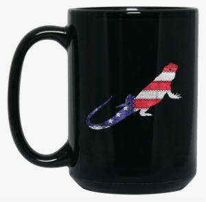 Patriotic Bearded Dragon American Flag Embroidery 15 - My Waifu Loves Me #1716193