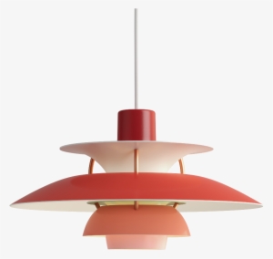 Ph 5 Mini Hues Of Red Light - Louis Poulsen 1-light Mini Pendant #1716616