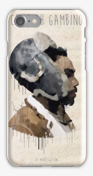 Childish Gambino Droplet Iphone 7 Snap Case - Gambino Droplet No Background #1716754