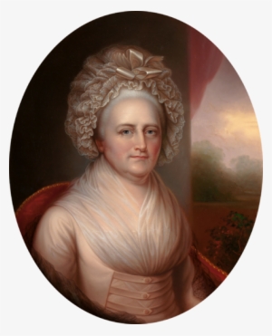 Martha Washington By Rembrandt Peale, Circa 1856, Based - Did George Washington Get Married #1717291