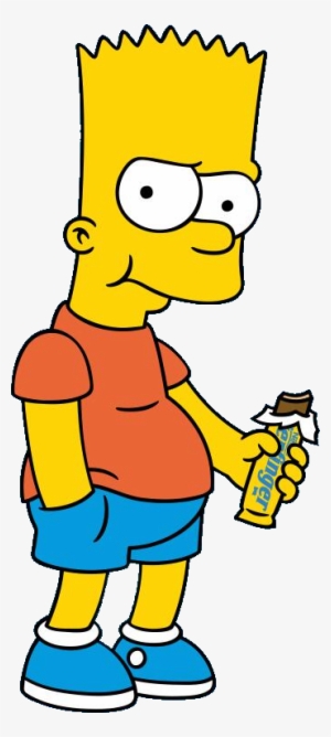 Bart Eating A Butterfinger - Bart Simpson Case For Lenovo K3 Note #1717985