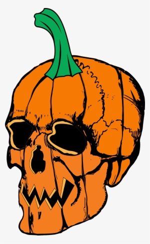 Skull Pumpkin #1718038